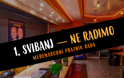 1. Svibanj – ne radimo