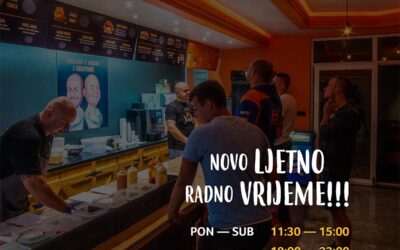 Novo ljetno radno vrijeme